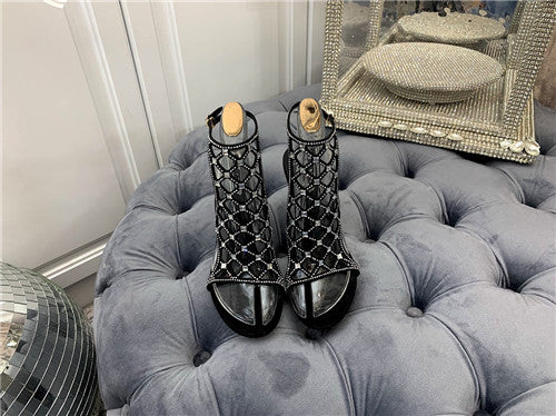 High Quality Luxury Rene Caovilla High Heel Sandals alternate view