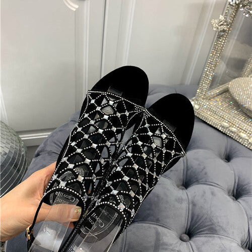 High Quality Luxury Rene Caovilla High Heel Sandals product detail