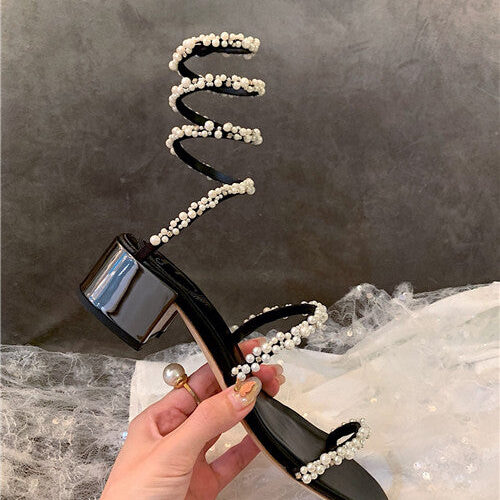 High Quality Luxury Rene Caovilla Heels Sandals – Style 00742 product detail
