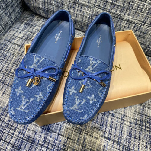 High Quality Luxury Louis Vuitton Womens Medal Beanie Shoes – Style 69379