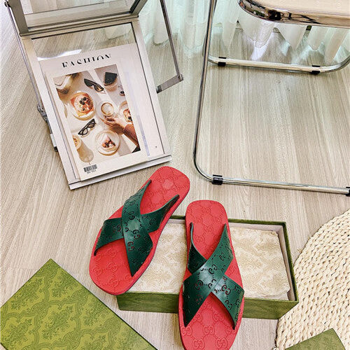 High Quality Luxury Gucci Slippers Womens – Style 21363 product detail