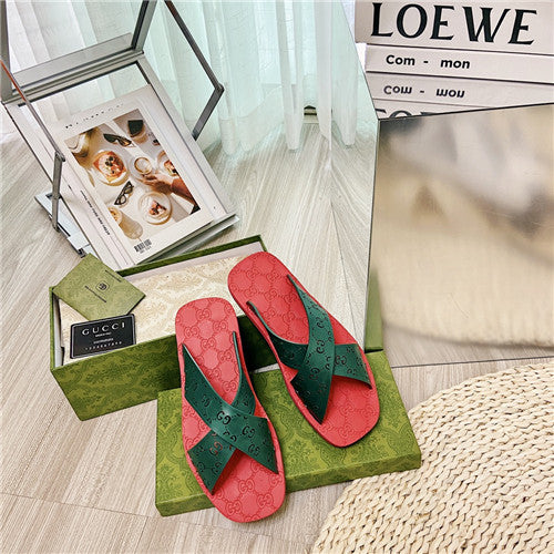 High Quality Luxury Gucci Slippers Womens – Style 21363