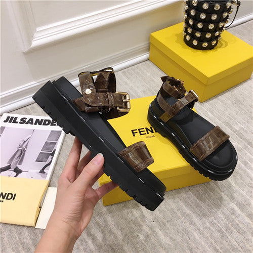 High Quality Luxury Fendi Platform Sandals Womens alternate view