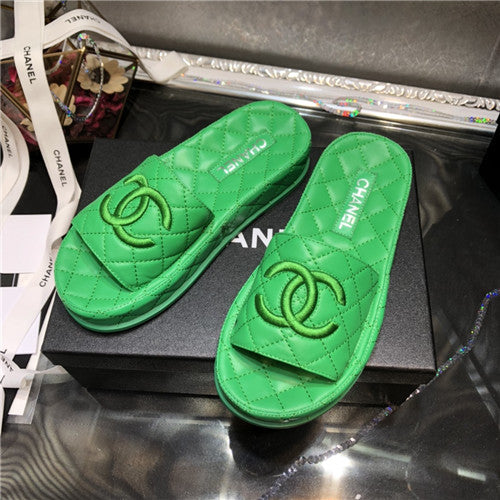 High Quality Luxury Chanel Embroidery Slippers – Style 50182 alternate view