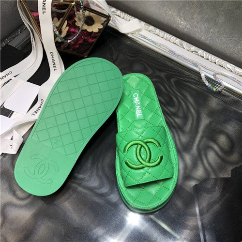 High Quality Luxury Chanel Embroidery Slippers – Style 50182 product detail