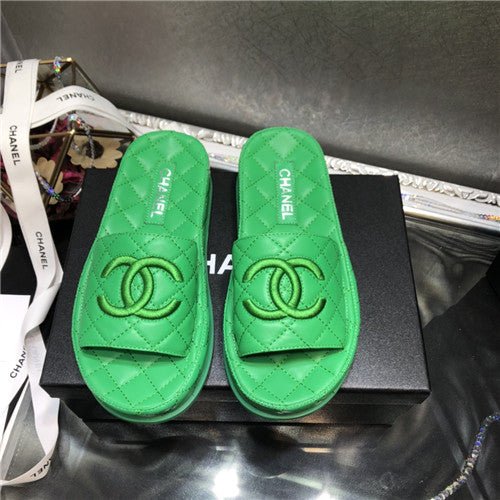 High Quality Luxury Chanel Embroidery Slippers – Style 50182 product detail