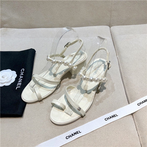 High Quality Luxury Chanel Chunky Heel Sandals – Style 29254 alternate view