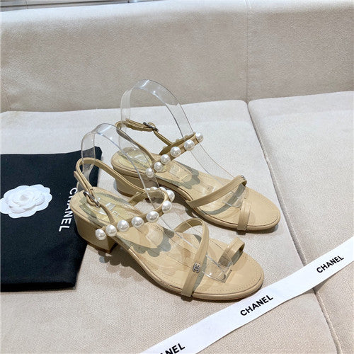 High Quality Luxury Chanel Chunky Heel Sandals – Style 60326