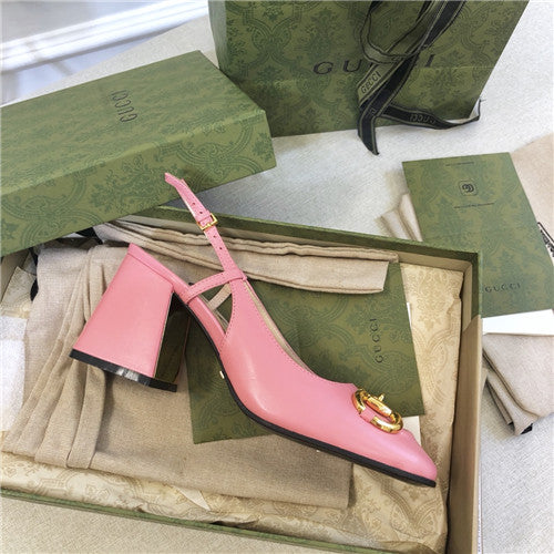 High Quality Luxury Gucci Block Heel Sandals – Style 57395 product detail