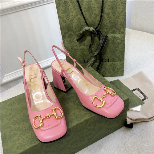 High Quality Luxury Gucci Block Heel Sandals – Style 57395 alternate view