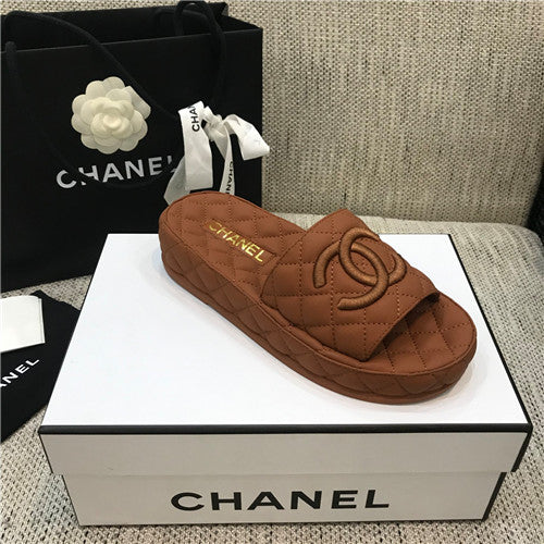 High Quality Luxury Chanel Embroidery Slippers – Style 79558 product detail