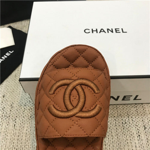High Quality Luxury Chanel Embroidery Slippers – Style 79558 product detail