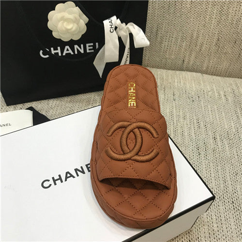 High Quality Luxury Chanel Embroidery Slippers – Style 79558 product detail