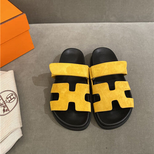 High Quality Luxury Hermes H Slippers Women – Style 10531 alternate view
