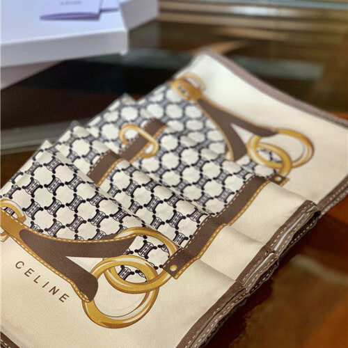 High Quality Luxury Celine Silk Scarf Womens – Style 24901 product detail