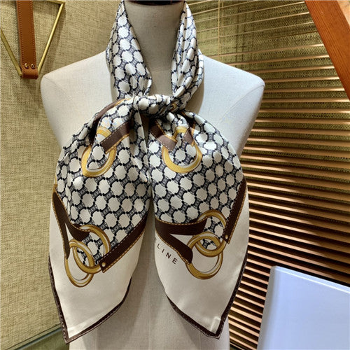 High Quality Luxury Celine Silk Scarf Womens – Style 24901