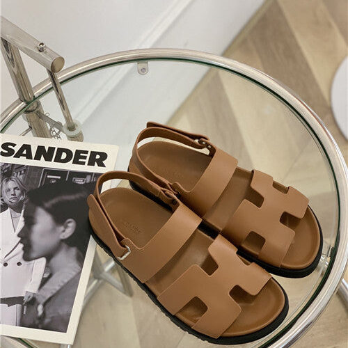 High Quality Luxury Hermes Chypre Sandals Women – Style 84675 alternate view
