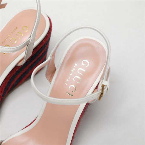 High Quality Luxury Gucci Wedge Platform Sandals – Style 53459 product detail