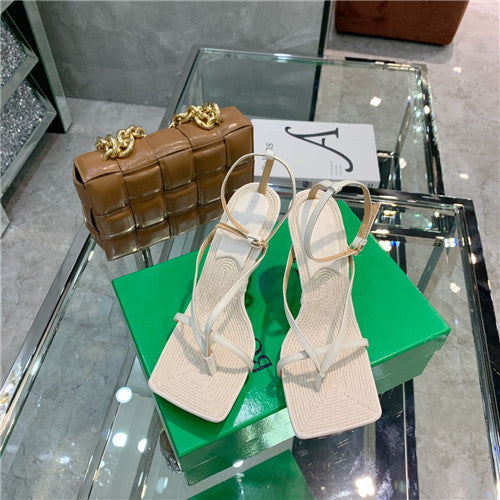 High Quality Luxury Bottega Veneta High Heel Sandals – Style 99878 alternate view