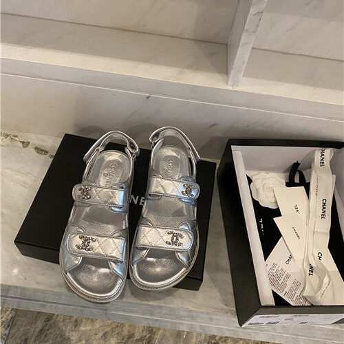 High Quality Luxury Chanel Flat Beach Shoes Sandals – Style 33702 product detail