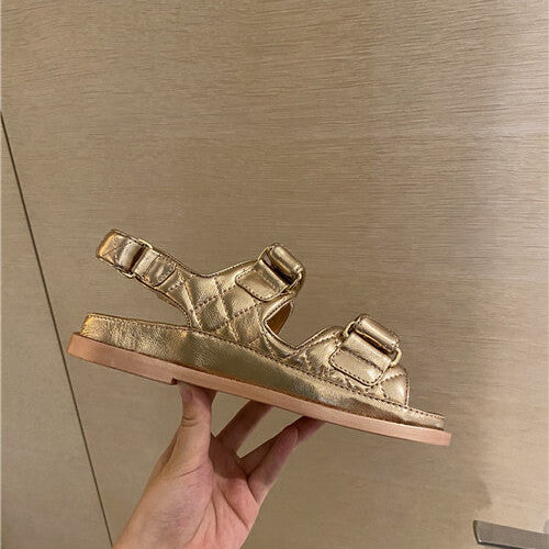High Quality Luxury Chanel Flat Beach Shoes Sandals – Style 97542 product detail