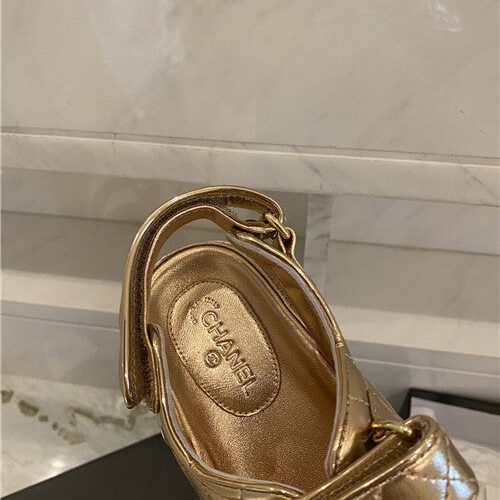 High Quality Luxury Chanel Flat Beach Shoes Sandals – Style 97542 product detail