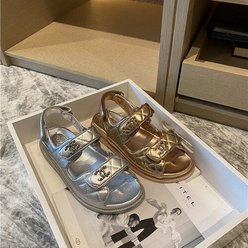 High Quality Luxury Chanel Flat Beach Shoes Sandals – Style 97542 product detail