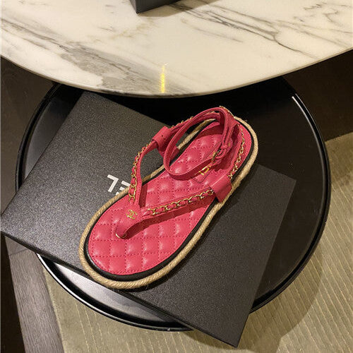 High Quality Luxury Chanel Sandals Womens – Style 28358 product detail