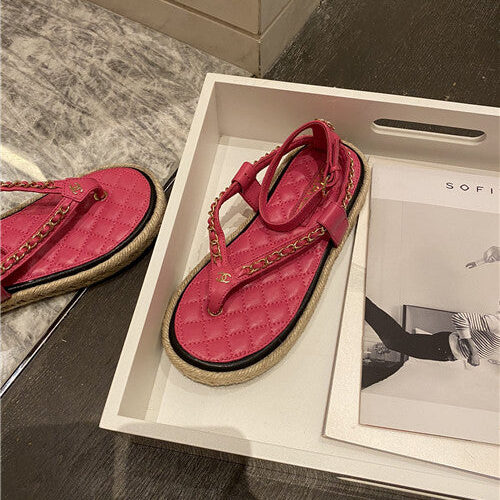 High Quality Luxury Chanel Sandals Womens – Style 28358 product detail