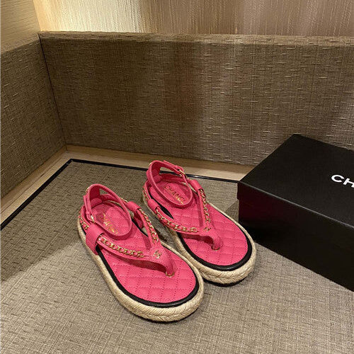 High Quality Luxury Chanel Sandals Womens – Style 28358 alternate view