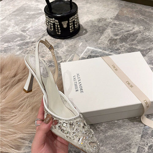 High Quality Luxury Rene Caovilla High Heel Sandals – Style 73606 product detail