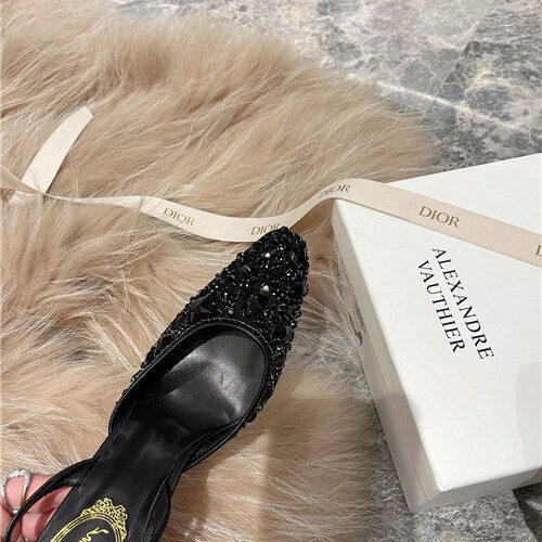 High Quality Luxury Rene Caovilla High Heel Sandals – Style 09766 product detail