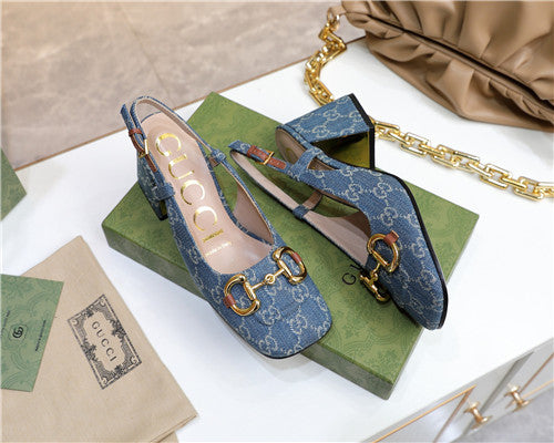 High Quality Luxury Gucci Denim Sandals – Style 16499 product detail
