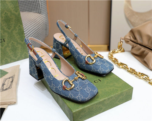 High Quality Luxury Gucci Denim Sandals – Style 16499
