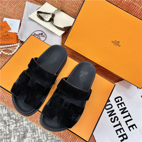 High Quality Luxury Hermes H Slippers Womens – Style 74371