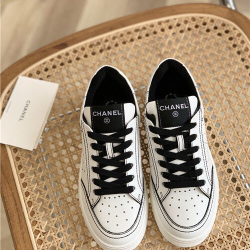 High Quality Luxury Chanel White Sneakers Womens – Style 98950 product detail