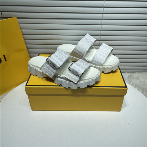 High Quality Luxury Fendi FF Logo Sandals – Style 35699
