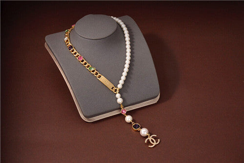 High Quality Luxury Chanel Pearl Necklace – Style 50351
