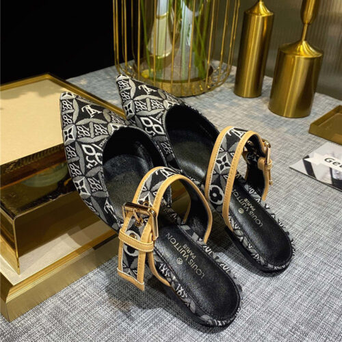 High Quality Luxury Louis Vuitton Sofia Flat Slippers product detail