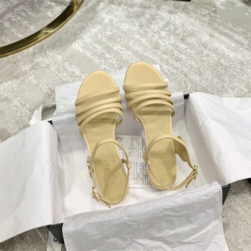 High Quality Luxury Chanel Logo Sandals product detail