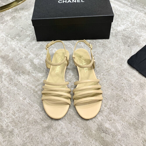 High Quality Luxury Chanel Logo Sandals product detail