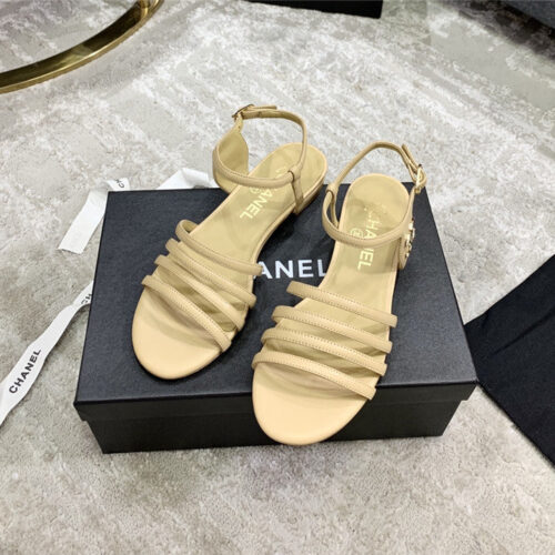 High Quality Luxury Chanel Logo Sandals product detail
