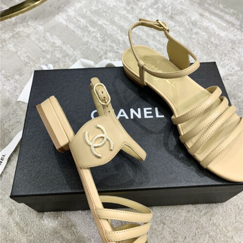 High Quality Luxury Chanel Logo Sandals product detail