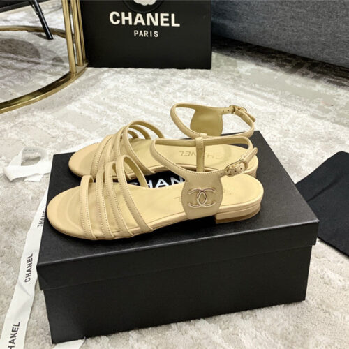 High Quality Luxury Chanel Logo Sandals product detail