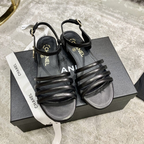 High Quality Luxury Chanel Logo Sandals – Style 72006