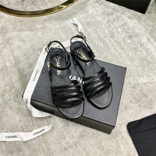 High Quality Luxury Chanel Logo Sandals – Style 72006 product detail