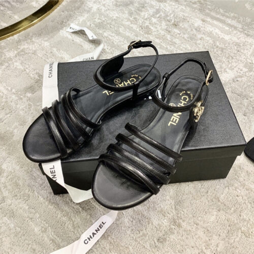 High Quality Luxury Chanel Logo Sandals – Style 72006 product detail
