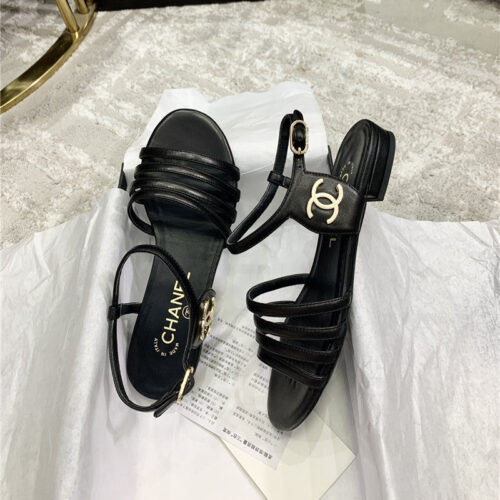 High Quality Luxury Chanel Logo Sandals – Style 72006 product detail