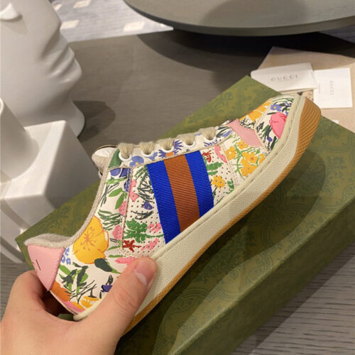 High Quality Luxury Gucci Screener Sneakers Womens – Style 75635 product detail
