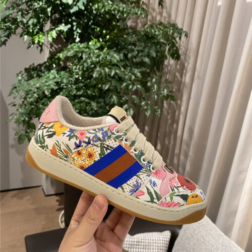 High Quality Luxury Gucci Screener Sneakers Womens – Style 75635 product detail